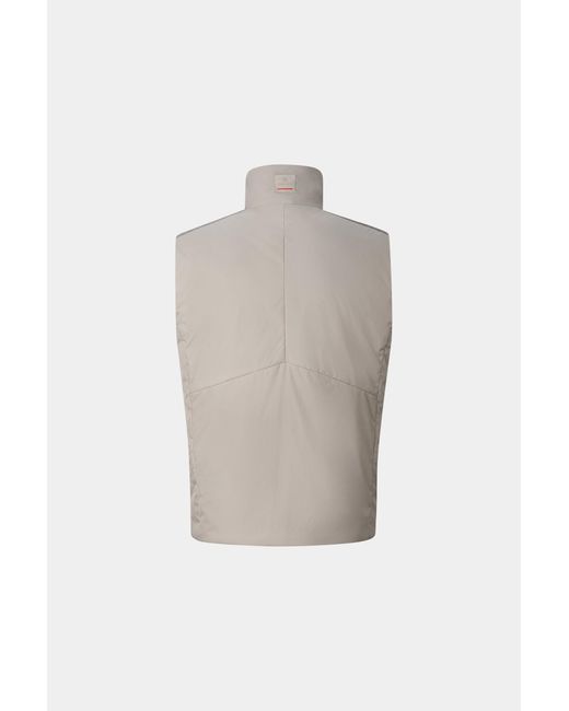 Bogner Fire + Ice Gray Emilian Waistcoat For for men