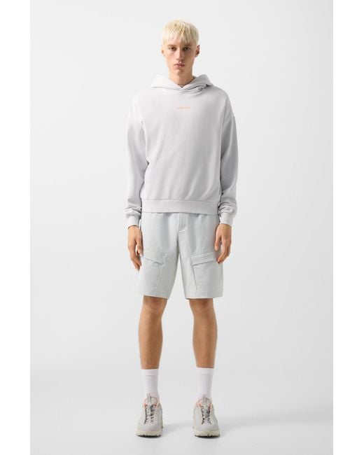 Bogner Fire + Ice Gray Hoodie Ilay for men