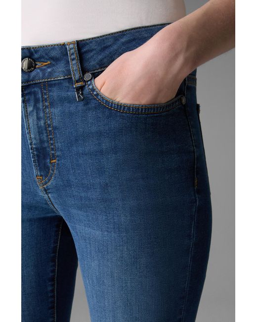 Bogner Blue Slim Fit Julie 7/8 Jeans
