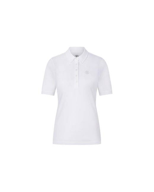 Bogner White Funktions-Polo-Shirt Danielle