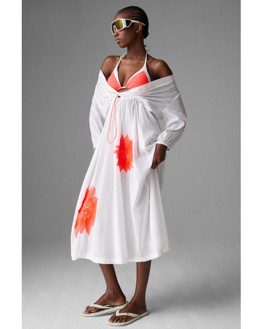 Bogner Fire + Ice White Olivia Tunic Beach Dress