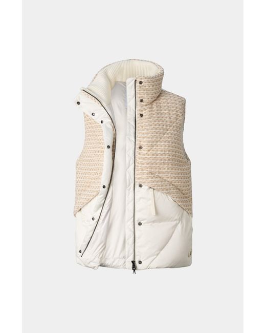 Bogner Natural Netty Down Vest For