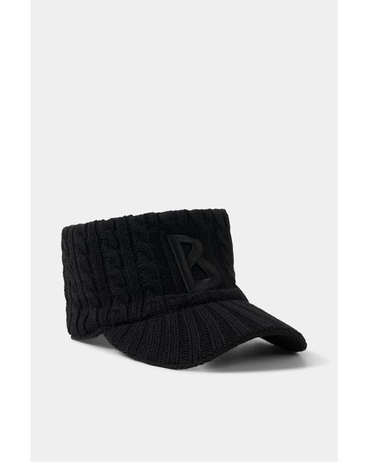 Bogner Black Visor Headband Tessa