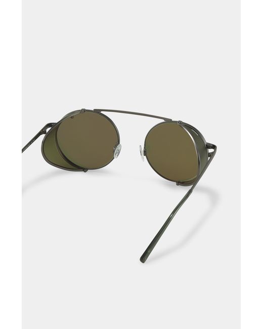 Bogner Metallic Bozen Sunglasses In Silver