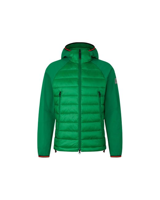 Bogner Fire + Ice Green Kegan Hybrid Jacket for men