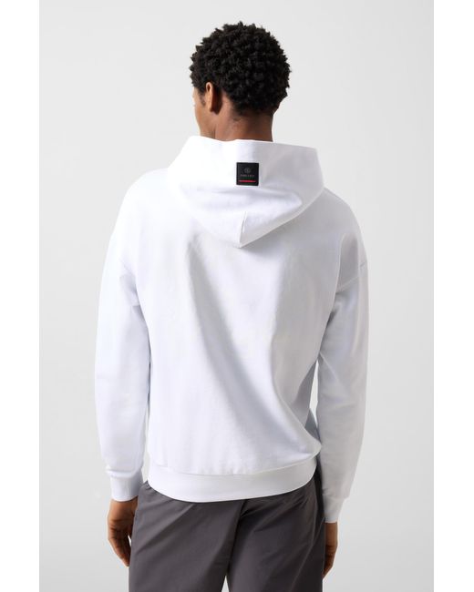 Bogner Fire + Ice White Hoodie Ilay For for men