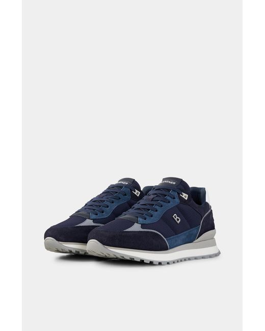Bogner Blue Sneaker Newport for men
