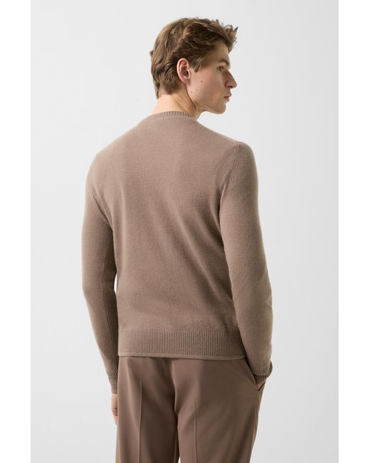 Bogner Brown Brendon Cashmere Jumper For for men