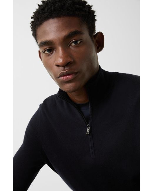 Bogner Blue Virgin Wool Ouri Troyer For for men