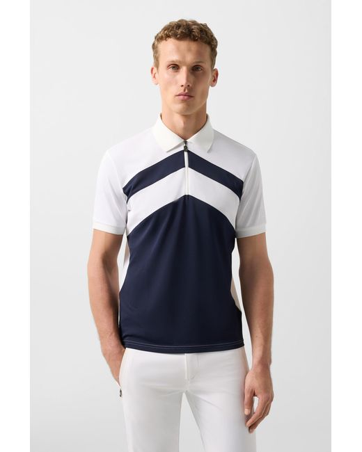 Bogner Blue Cuno Functional Short-sleeved Top for men