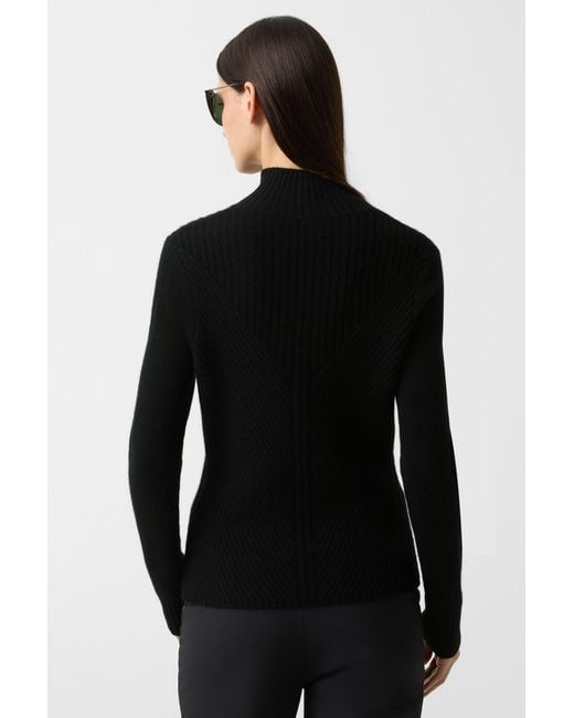 Bogner Black Shannon Cashmere Troyer
