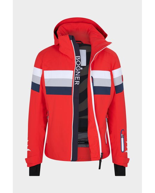 Bogner Jeff Ski Jacket in Red for Men | Lyst Canada
