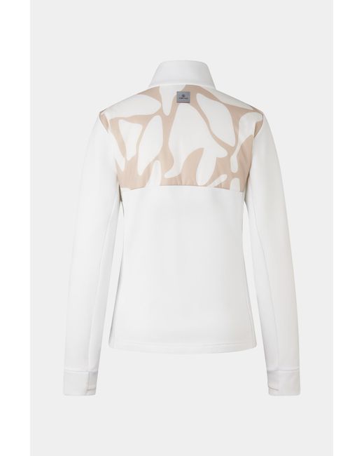 Bogner Fire + Ice White Midlayer Hedda