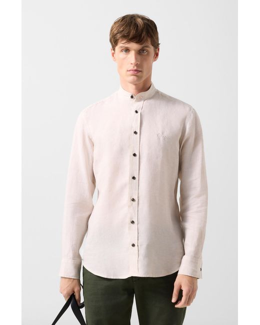 Bogner White Linen Shirt Raphi For for men