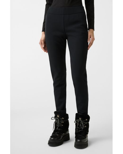 Bogner Black Roma Softshell Functional Trousers For