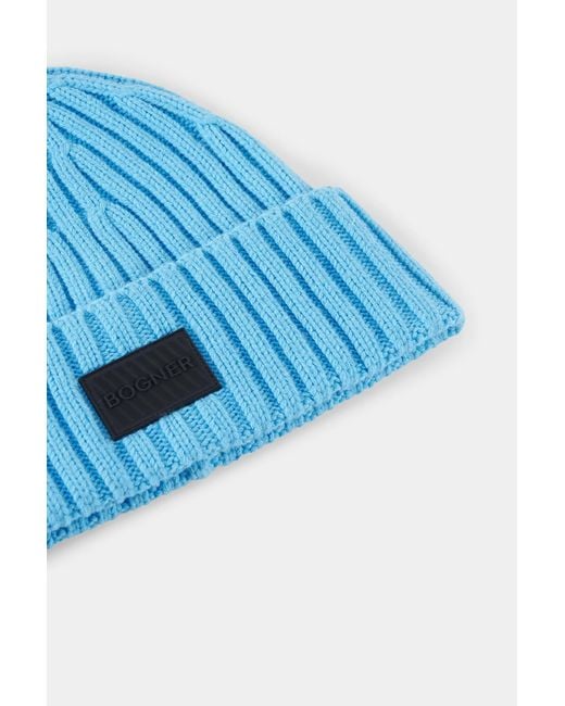 Bogner Mütze Conrad in Blue für Herren