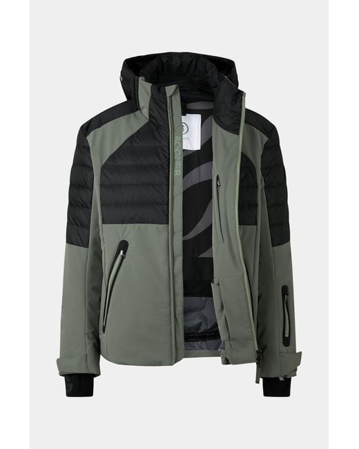 Bogner Green Henik Down Ski Jacket for men