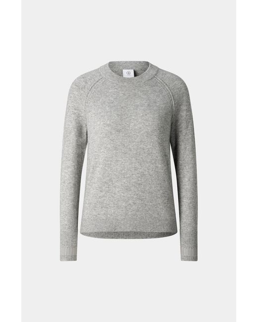 Bogner Gray Vanessa Pure New Wool And Cashmere Jumper