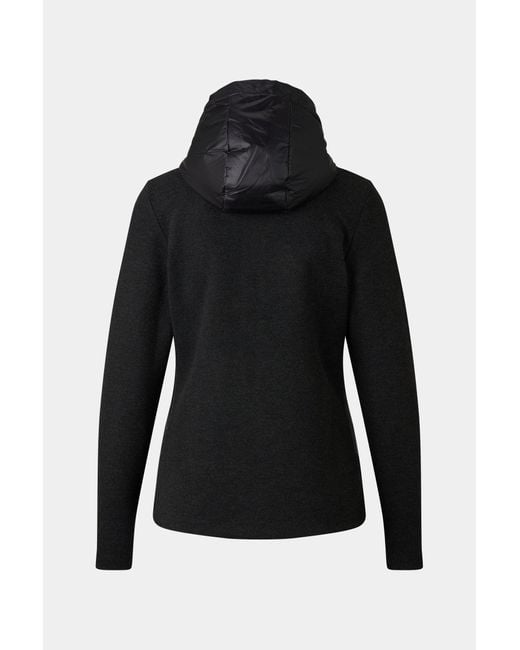 Bogner Black Darya Flannel Midlayer For