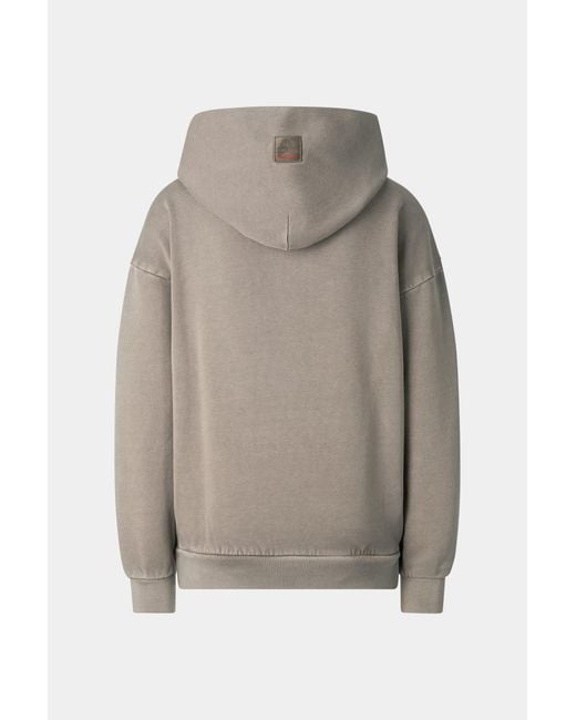 Bogner Fire + Ice Gray Sibel Cotton Hoodie