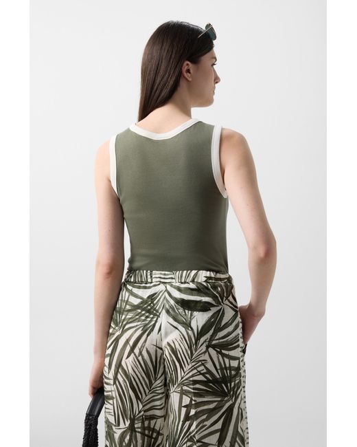 Bogner Green Niki Tank Top