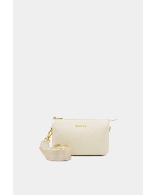 Bogner White Wallis Taja Shoulder Bag For