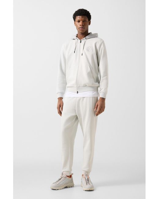 Bogner Fire + Ice Gray Filipo Jersey Jacket For for men