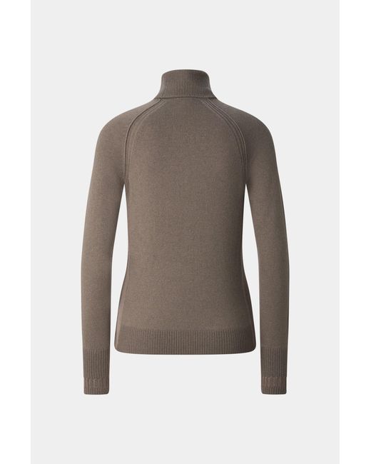 Bogner Brown Vaiana Pure New Wool Cashmere Sweater