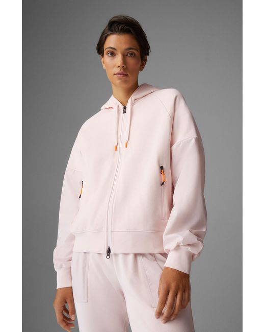 Bogner Fire + Ice Pink Ivette Sweatshirt Jacket