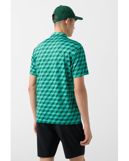 Bogner Green Tamiro Functional Short-Sleeved Top For for men