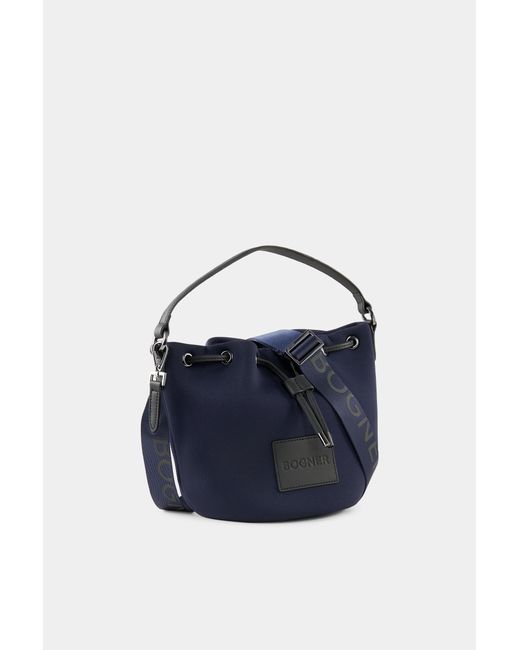 Bogner Blue Bucket Bag Alvier Ines For