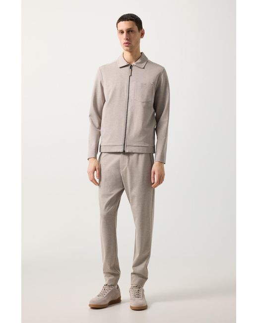Bogner Gray Ringo Jersey Jacket For for men
