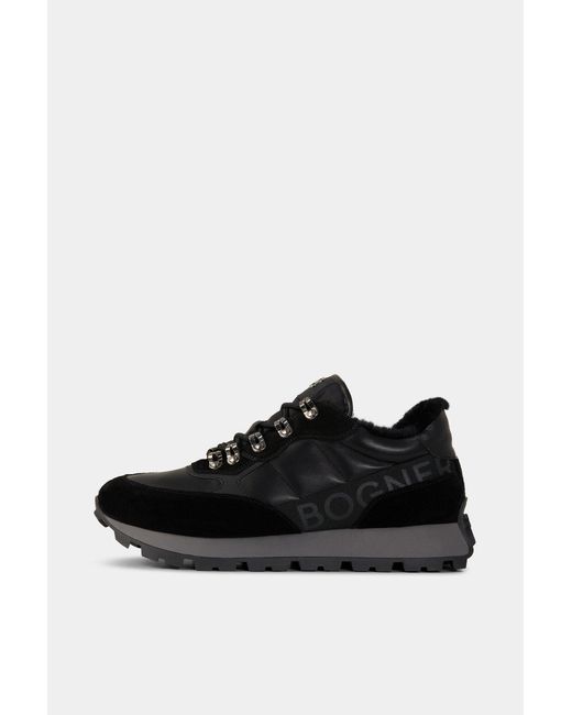 Bogner Black Montreal Trainers for men
