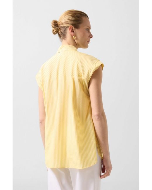 Bogner Yellow Hunter Cotton Blouse
