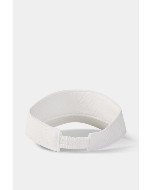 Bogner White Visor Stacy