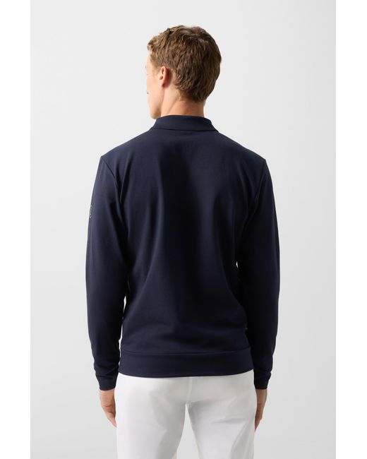Bogner Blue Cajus Polo Sweatshirt for men