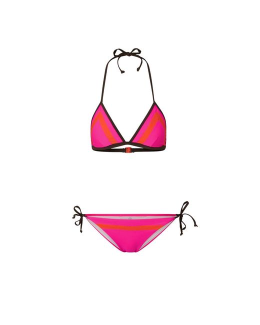 Bogner Pink FIRE+ICE Triangel Bikini-Set Bala