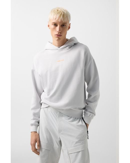 Bogner Fire + Ice Gray Hoodie Ilay for men