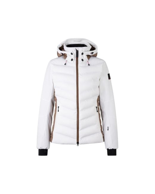 Bogner Fire + Ice White Skijacke Janka Für Damen