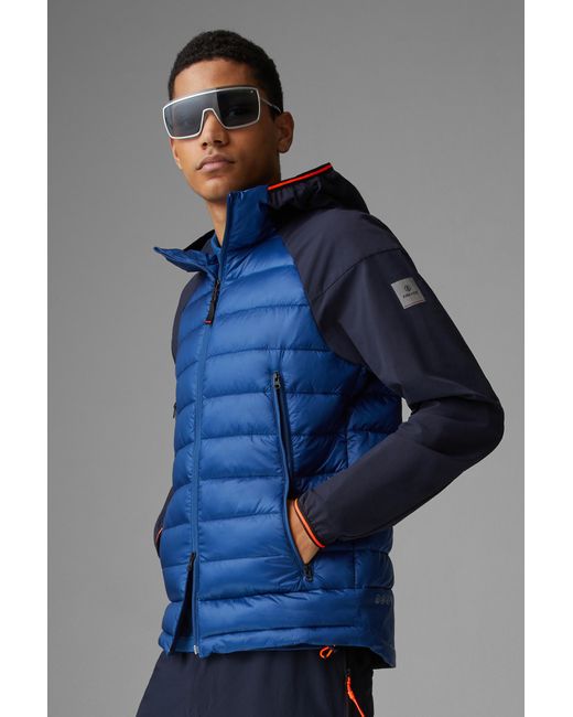 Bogner Fire + Ice Blue Kegan Hybrid Jacket for men