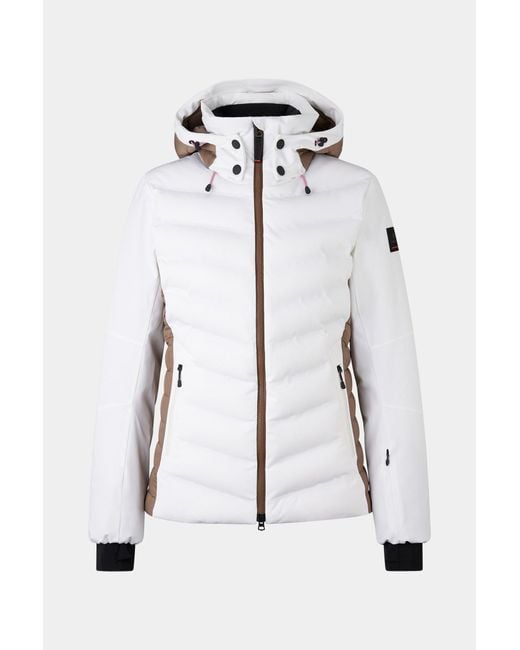 Bogner Fire + Ice White Skijacke Janka Für Damen