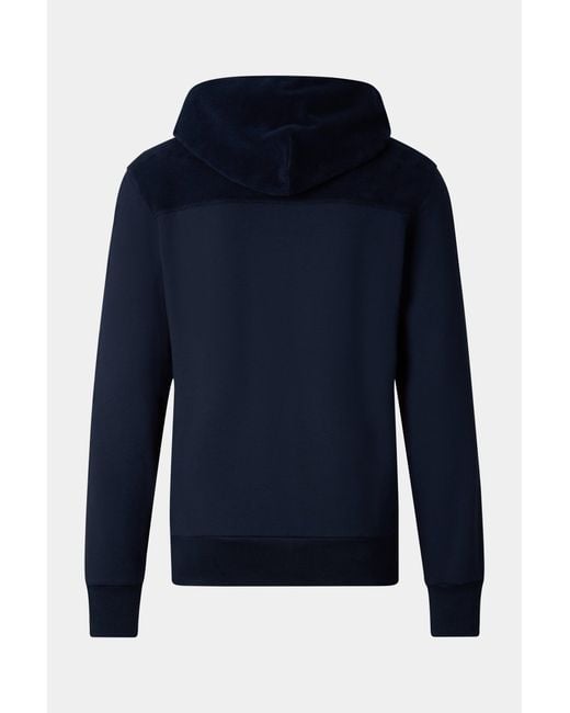 Bogner Fire + Ice Blue Kano Cotton Jersey Jacket for men