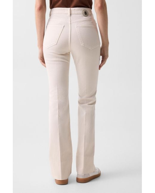 Bogner White Flared Fit Jeans Devin