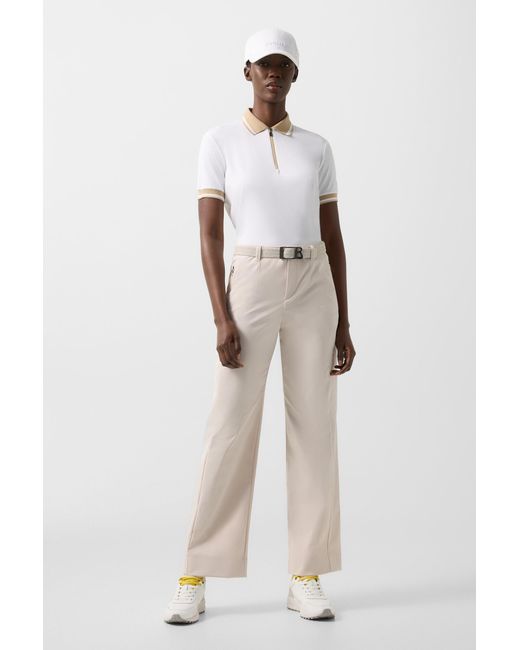 Bogner White Laurina Functional Short-sleeved Top