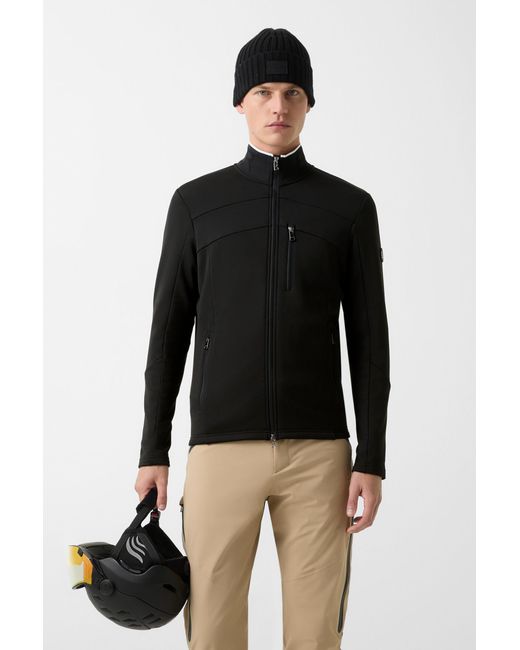 Bogner Black Midlayer Xilas for men