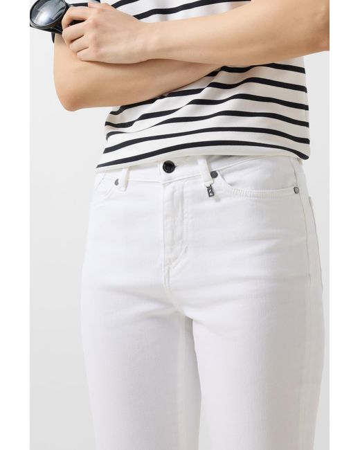 Bogner White 7/8 Slim Fit Jeans Julie