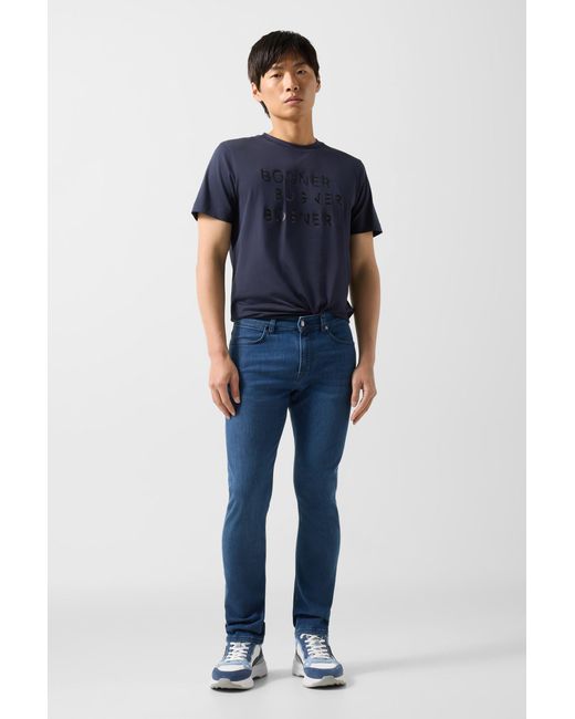 Bogner Blue Slim Fit Jeans Steve for men