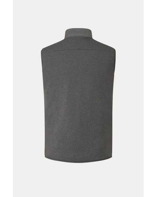 Bogner Black Willis Reversible Vest for men