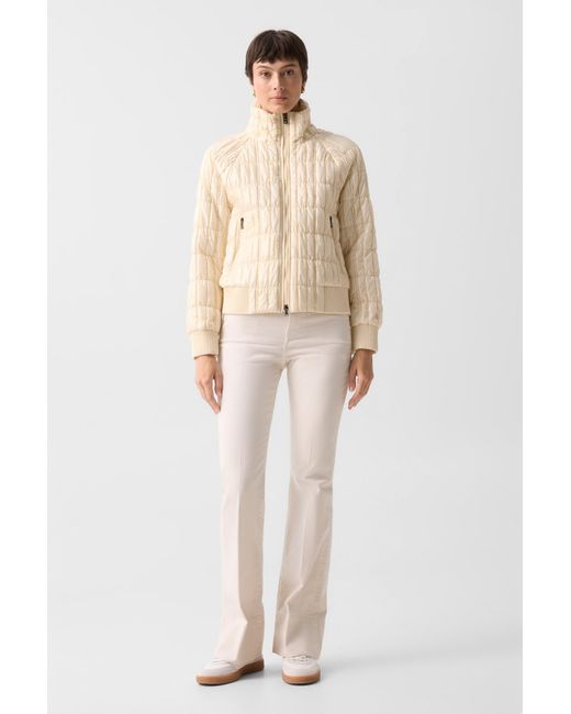 Bogner Natural Sherry Quilted Jacket For