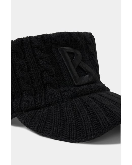 Bogner Black Visor Headband Tessa